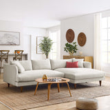 Zoya Right-Facing Down Filled Overstuffed Sectional Sofa by Modway