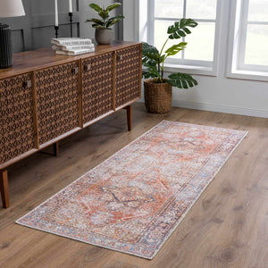 Eira Distressed Washable Rug - Clearance