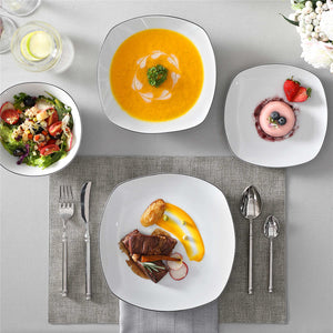 Elisa 24 Piece Dinnerware Set