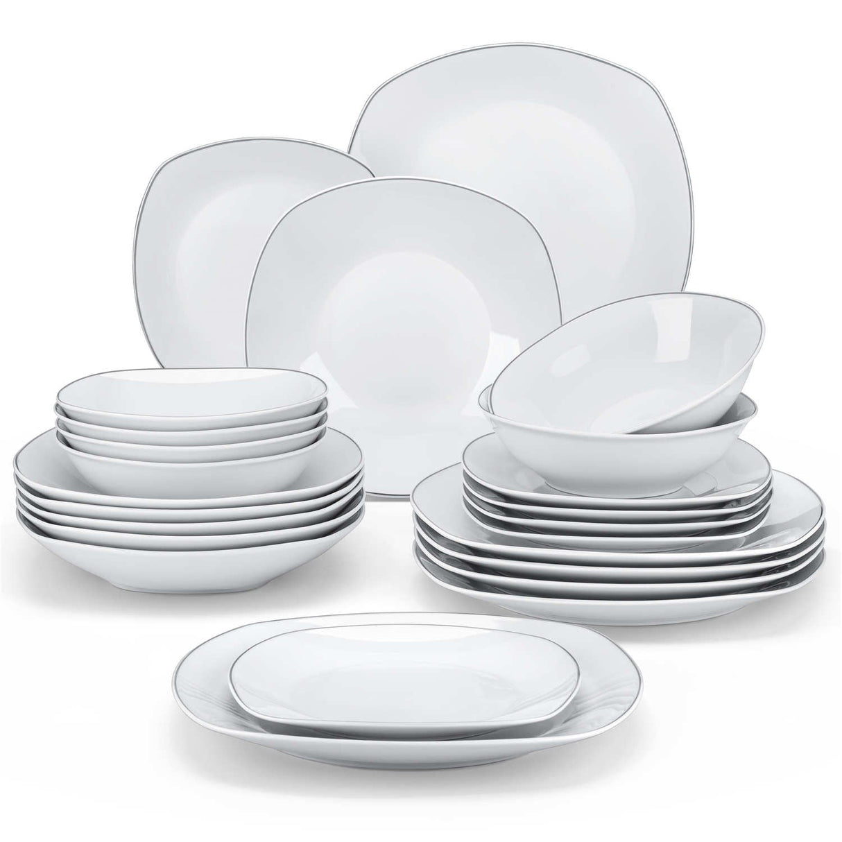 Elisa 24 Piece Dinnerware Set