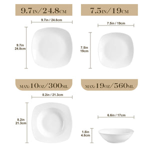 Elisa 24 Piece Dinnerware Set