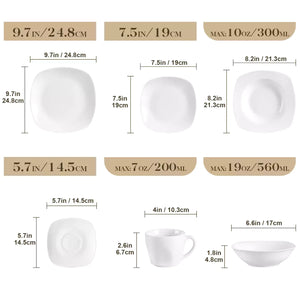 Elisa 36 Piece Dinnerware Set