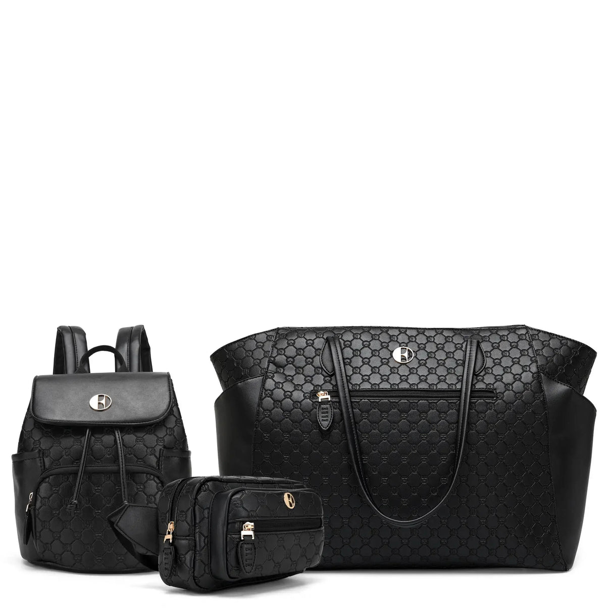 Compass Backpack, Weekender & Crossbody Set