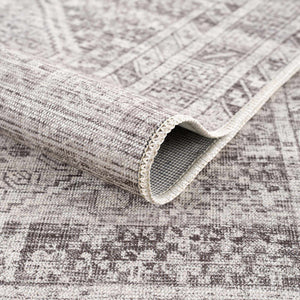 Nadie Blue Gray Medallion Area Rug - Clearance