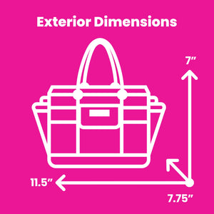 Everything Mary Deluxe Store & Tote Craft Organizer, Black