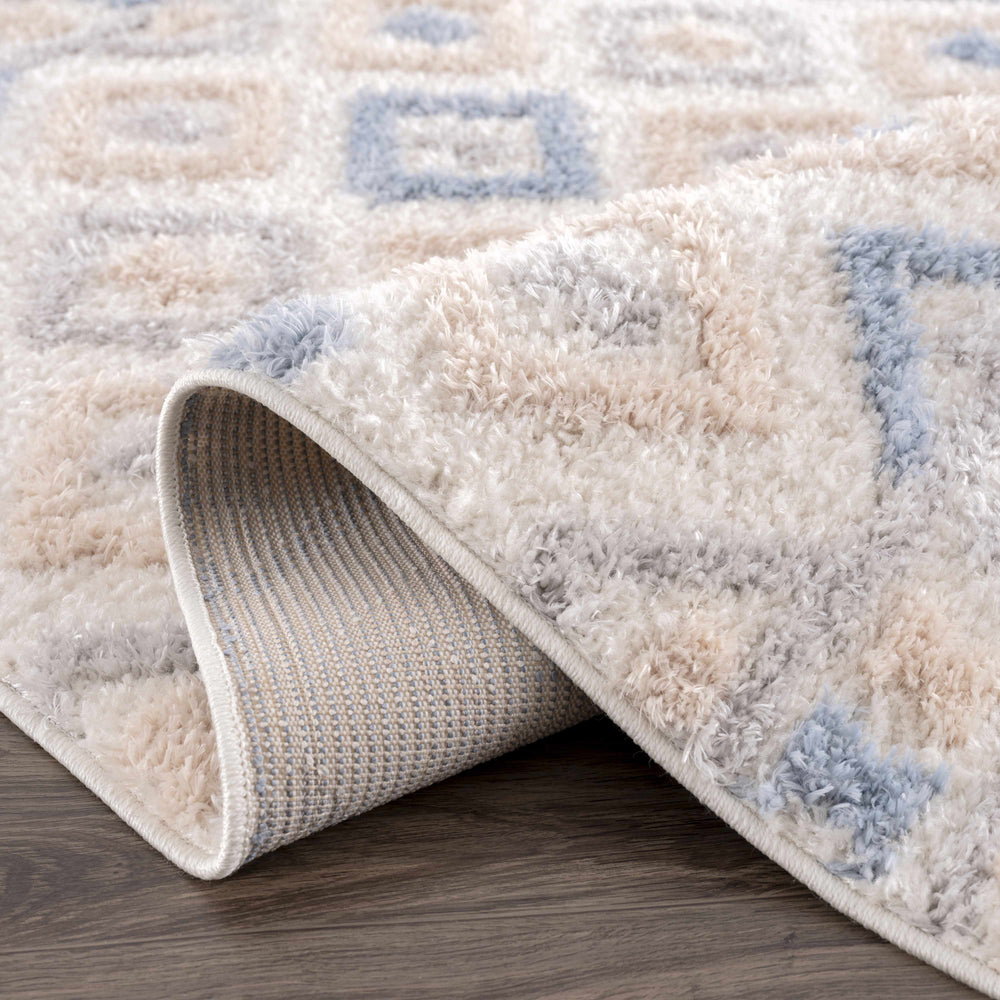 Eivin Pink & Blue Area Rug - Clearance