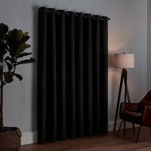 Eclipse Rowland Blackout Window Curtain Panel - 52" Wide, 108" Length