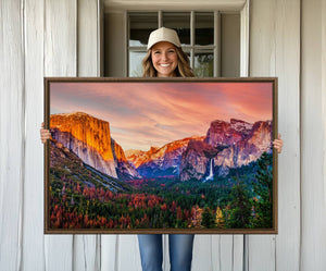 El Capitan Yosemite National Park Canvas Wall Art Print
