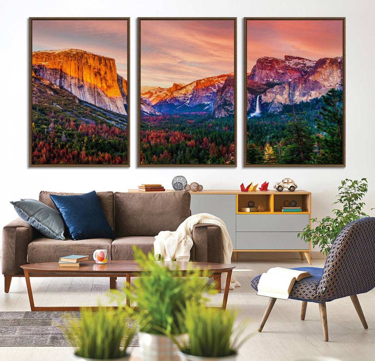 El Capitan Yosemite National Park Canvas Wall Art Print