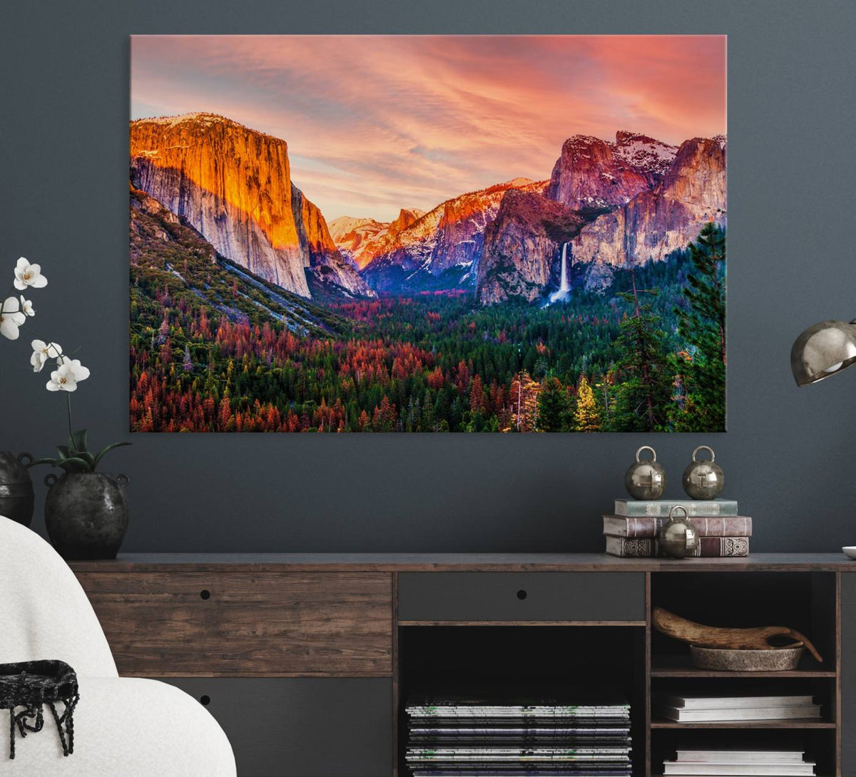 El Capitan Yosemite National Park Canvas Wall Art Print