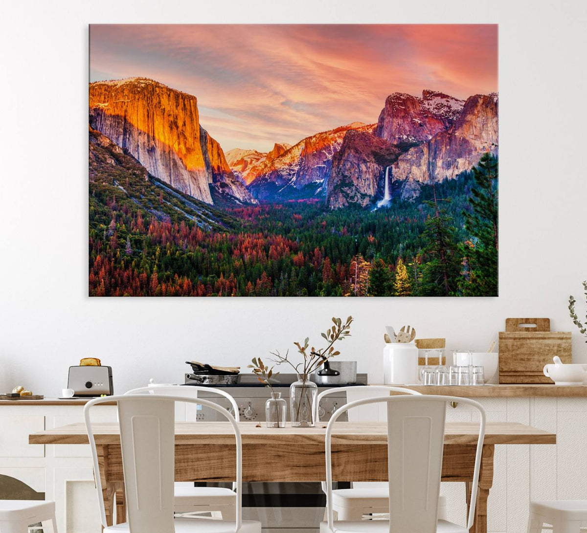 El Capitan Yosemite National Park Canvas Wall Art Print