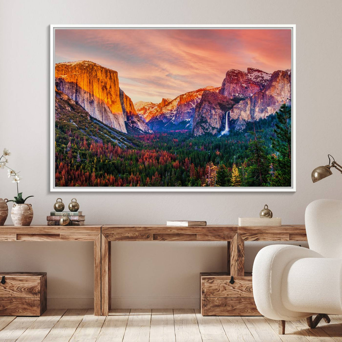 El Capitan Yosemite National Park Canvas Wall Art Print
