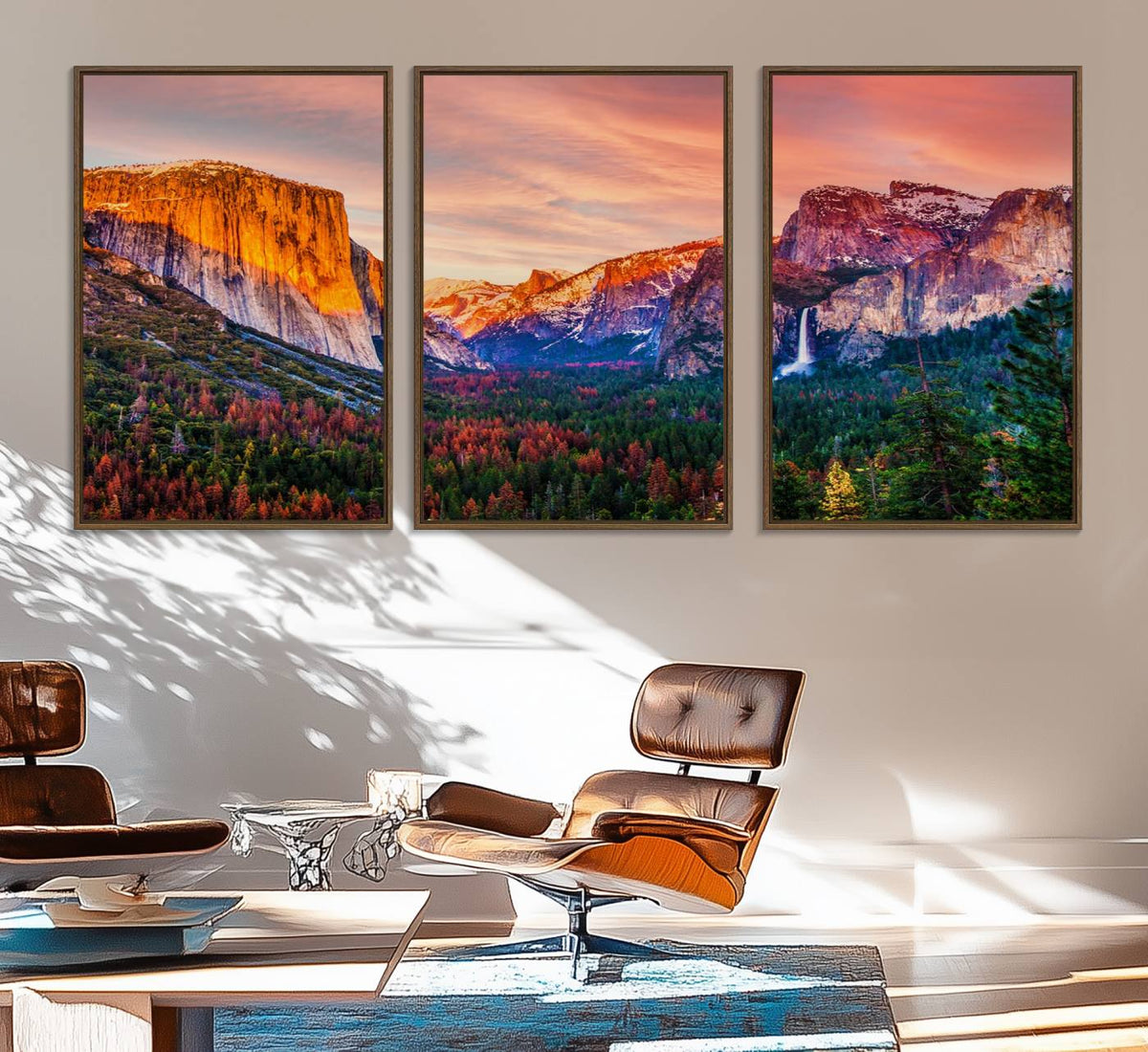 El Capitan Yosemite National Park Canvas Wall Art Print