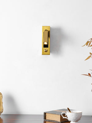 Recessed Folding Bedside Wall Sconce with Warm LED | Flush Reading Light for Bedrooms