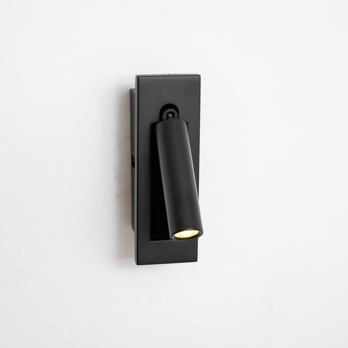 Recessed Folding Bedside Wall Sconce with Warm LED | Flush Reading Light for Bedrooms