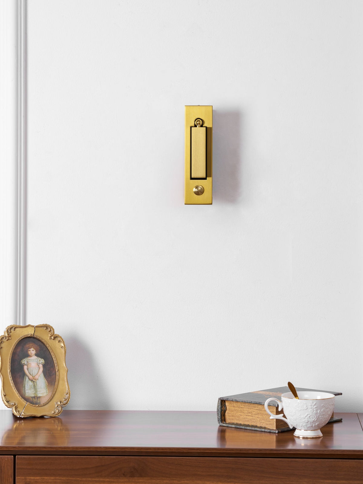Recessed Folding Bedside Wall Sconce with Warm LED | Flush Reading Light for Bedrooms