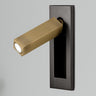 Recessed Folding Bedside Wall Sconce with Warm LED | Flush Reading Light for Bedrooms