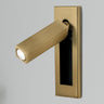Recessed Folding Bedside Wall Sconce with Warm LED | Flush Reading Light for Bedrooms
