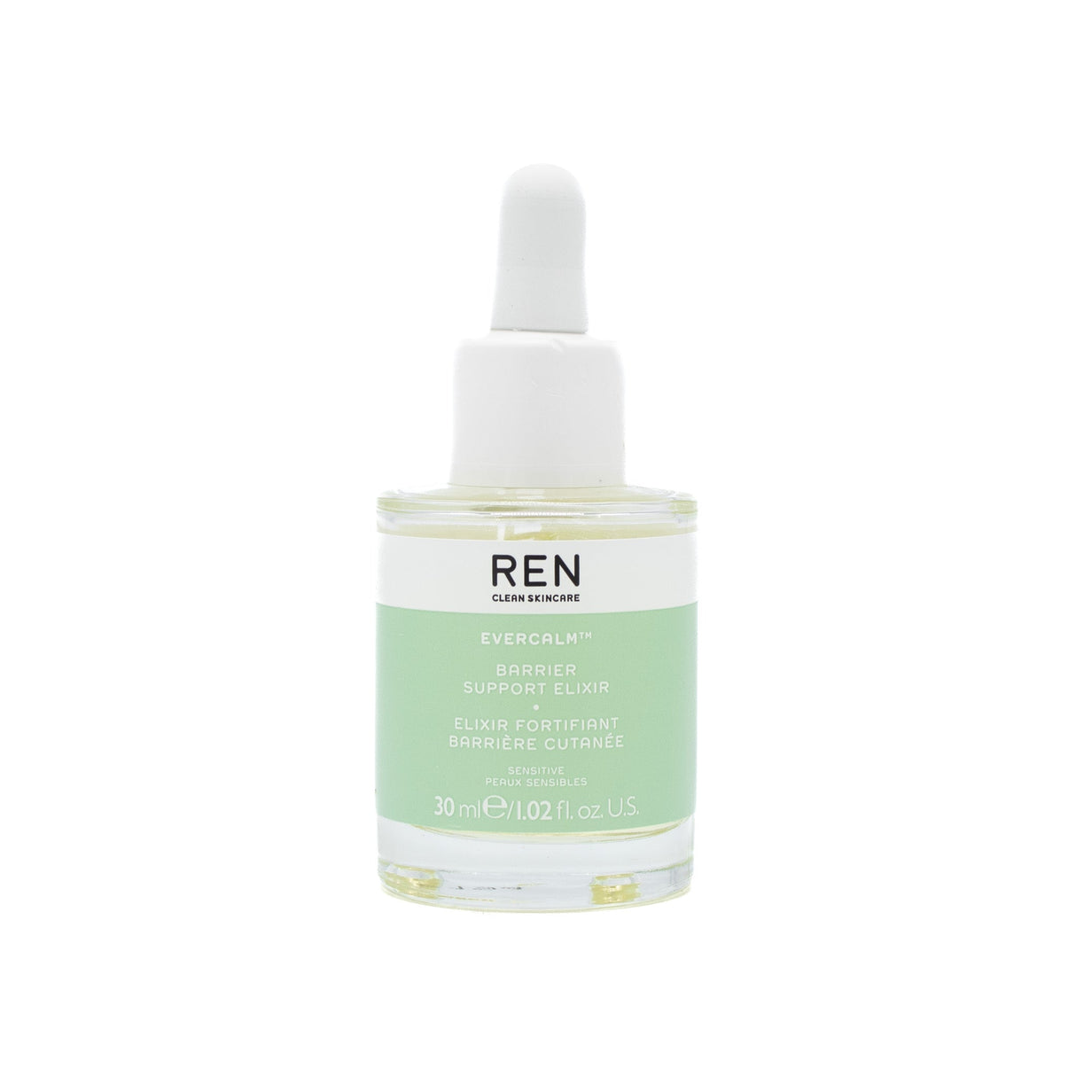 REN Skincare Evercalm Barrier Support Elixir 1.02oz - Small Amount Missing