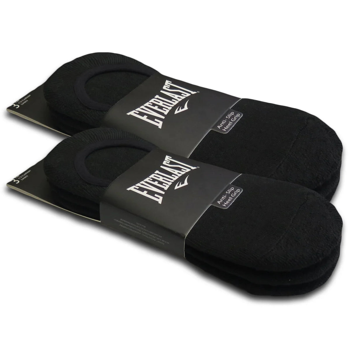 6-Pairs Men’s Everlast Half-Cushion Liner Socks