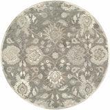 Conesus 1195 Hand Tufted Ivory & Taupe Wool Rug