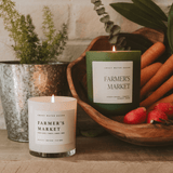 Farmer's Market Soy Candle - White Jar - 11 oz
