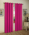 J&V Textiles 2 Panels Solid Grommet Faux Silk Window Curtain Drapes Treatment in 84" Length