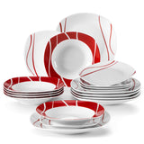 Felisa 18 Piece Dinnerware Set