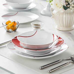 Felisa 24 Piece Dinnerware Set