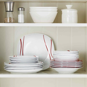Felisa 24 Piece Dinnerware Set