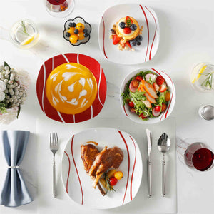 Felisa 24 Piece Dinnerware Set