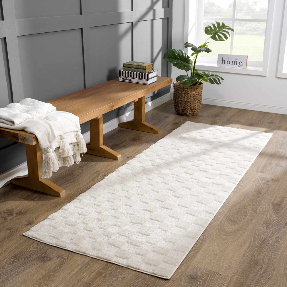 Keesa Checkered Area Rug