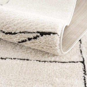 Keats Black & White  Area Rug - Clearance