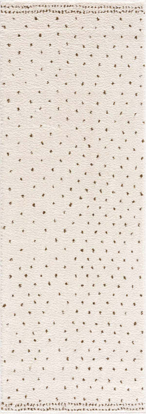 Julie Ivory & Brown Area Rug
