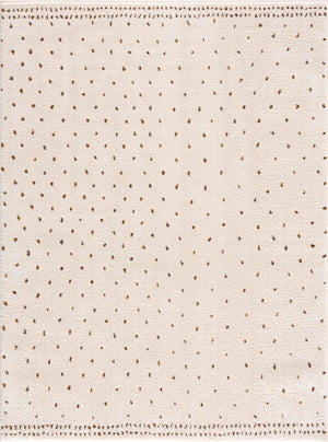 Julie Ivory & Brown Area Rug
