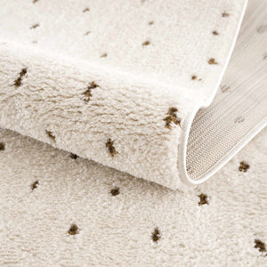 Julie Ivory & Brown Area Rug