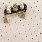 Julie Ivory & Brown Area Rug