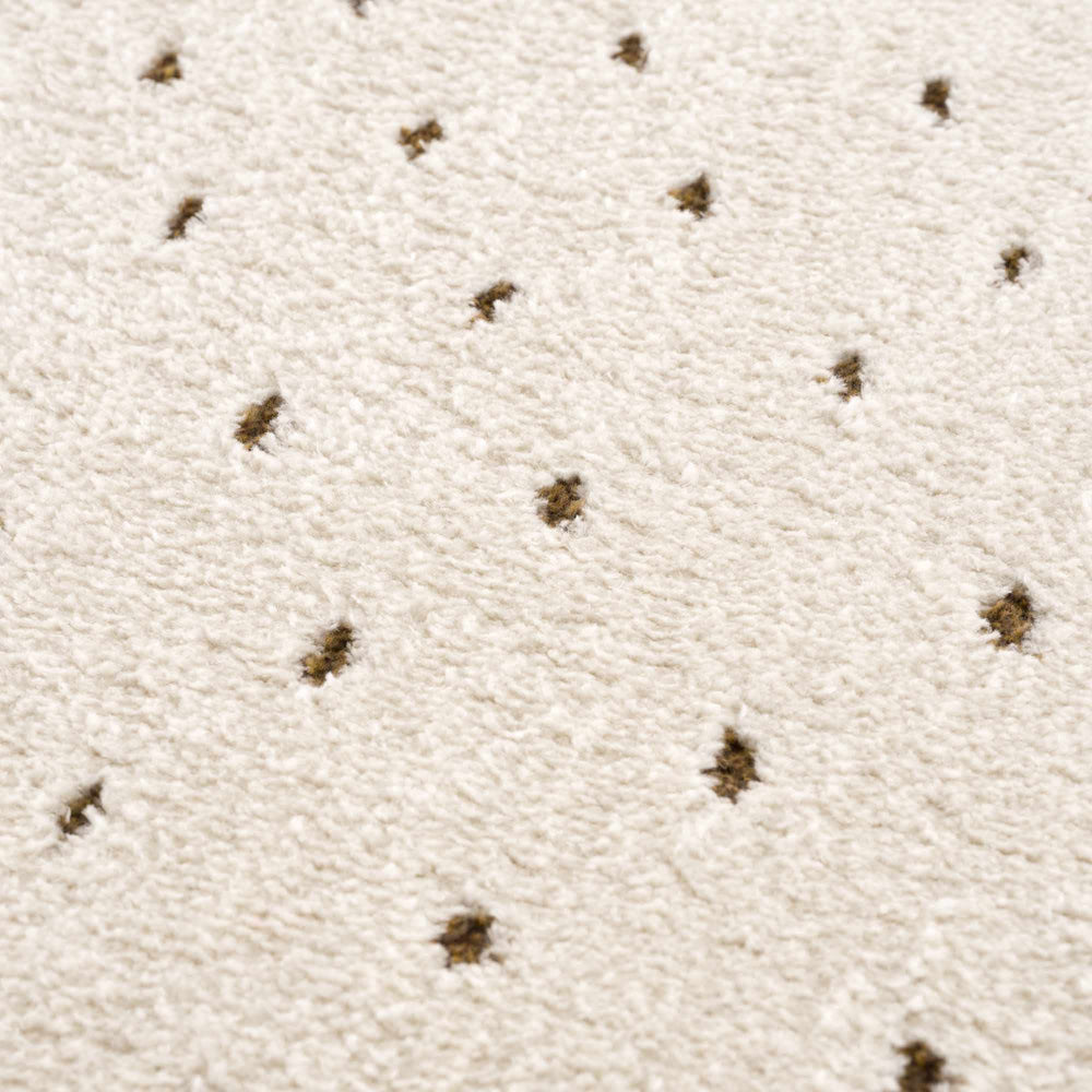 Julie Ivory & Brown Area Rug