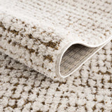 Keita Cream & Brown Area Rug