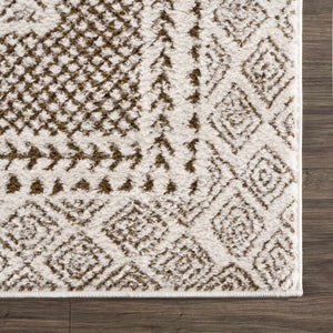Julio Scandi Boho Area Rug - Brown