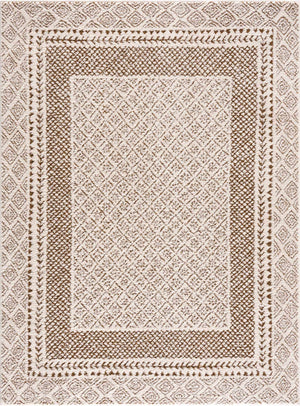 Julio Scandi Boho Area Rug - Brown