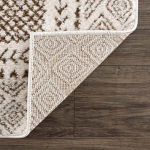 Julio Scandi Boho Area Rug - Brown