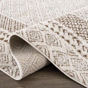 Julio Scandi Boho Area Rug - Brown