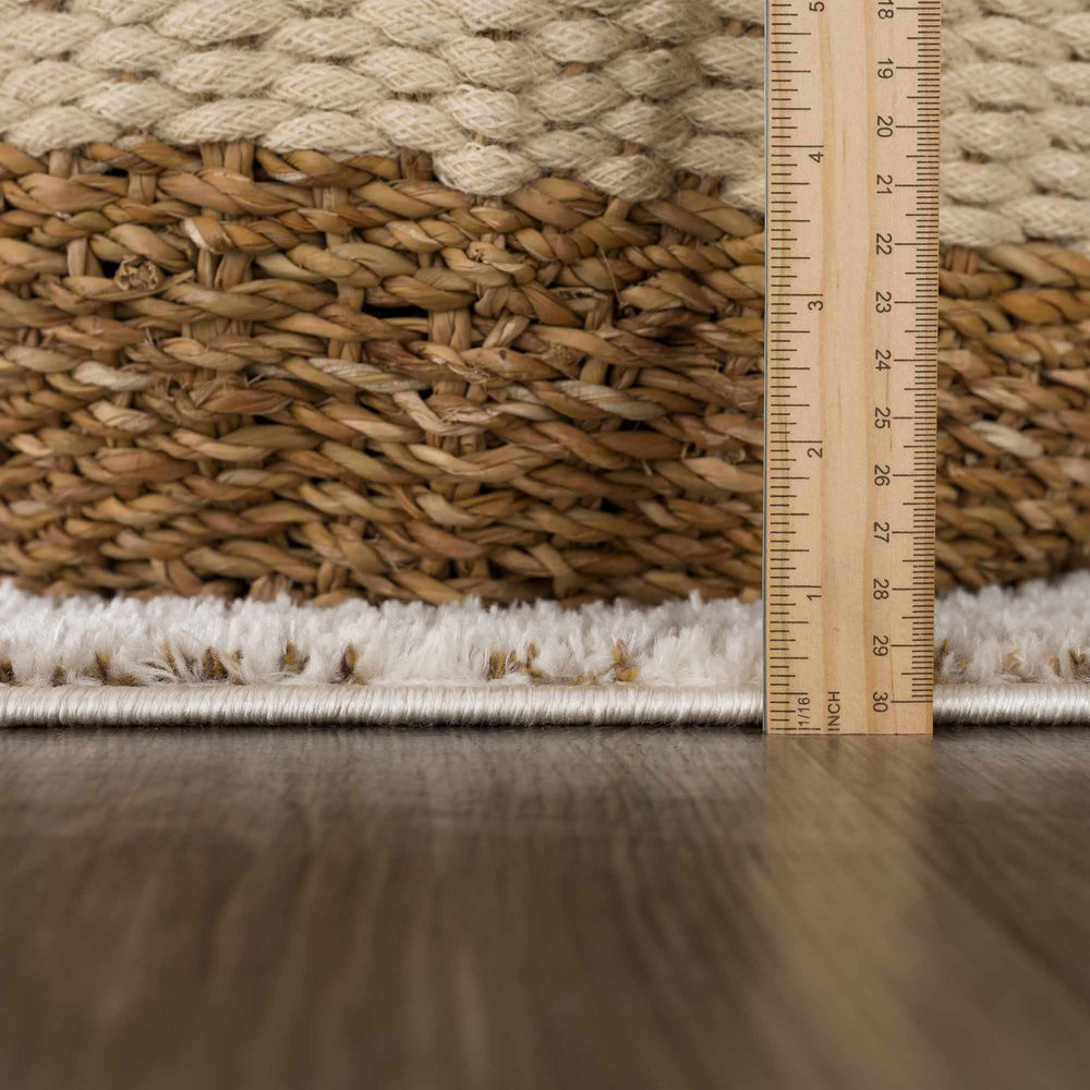 Julio Scandi Boho Area Rug - Brown