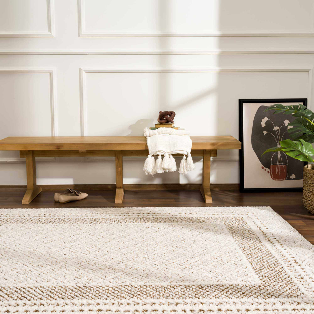 Julio Scandi Boho Area Rug - Brown