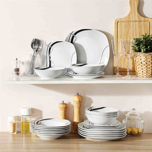 Fiona 24 Piece Dinnerware Set