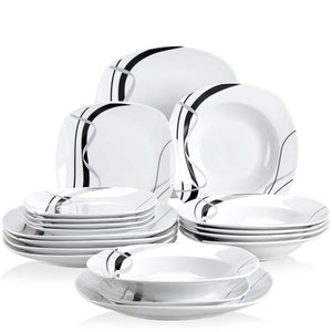 Fiona 18 Piece Dinnerware Set