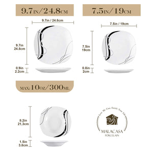 Fiona 18 Piece Dinnerware Set