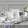 Flora Marble Pink 26 Piece Dinnerware Set