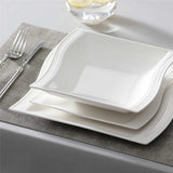 Flora 30-Piece Dinnerware Set by MALACASA